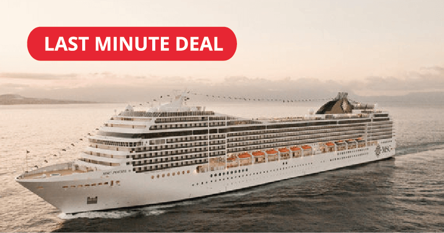 Teaser-MSC Cruises: Last Minute Sale